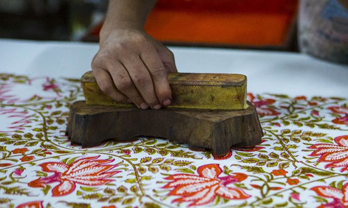 hand block printing