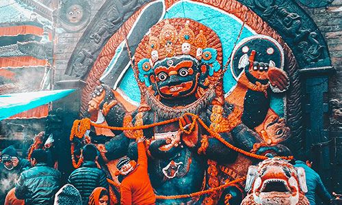 ancient ghats of Benaras